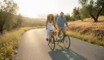 Tandem-Fahrrad: Gemeinsam unterwegs