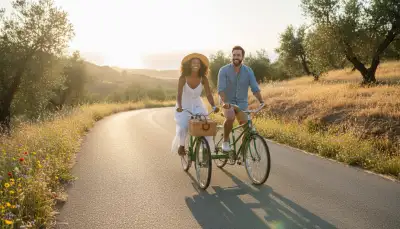 Tandem-Fahrrad: Gemeinsam unterwegs