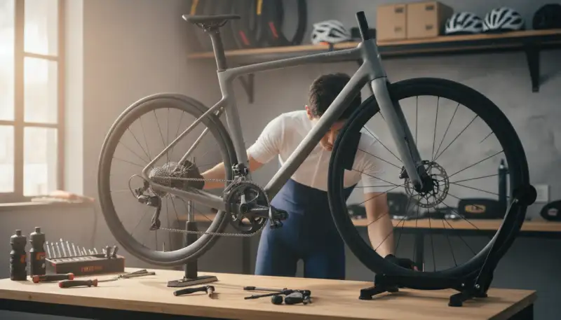 Dein High-Performance-Upgrade: Das 700C Carbon-Rennrad-Rahmenset mit Scheibenbremsen