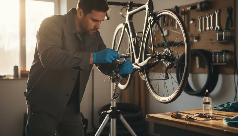 Fahrradschaltung präzise einstellen