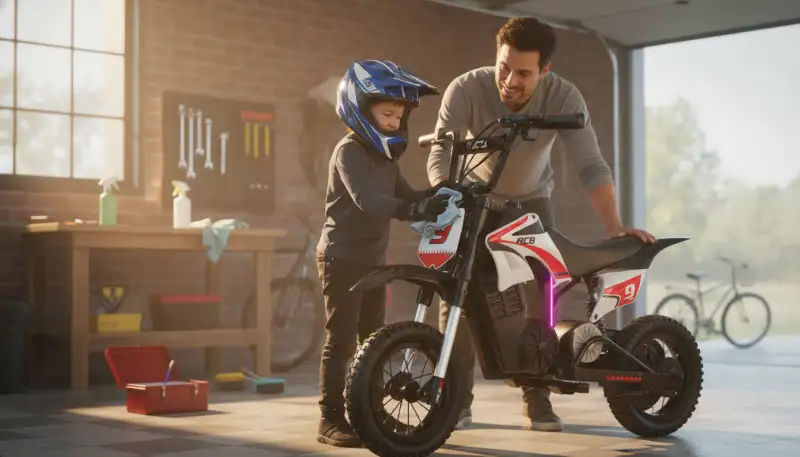 Lange Freude: Kinder E-Bike Wartung